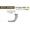 Collecteur d'Echappement racing MOTO MORINI X CAPE 650 2022-2023 1