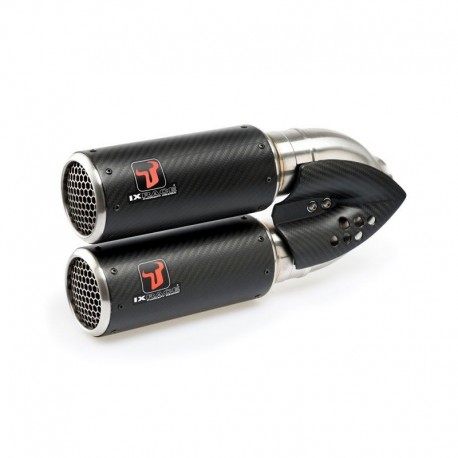 Ligne d'Echappement IXRACE DC2 KAWASAKI Z650 NINJA 650 2023 Euro 5+