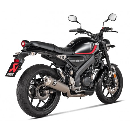 Ligne complète d'Echappement AKRAPOVIC RACING LINE YAMAHA XSR 125 2021-2023