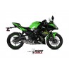 ligne complète d'Echappement MIVV OVAL KAWASAKI Z650 NINJA 650 3
