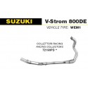 Collecteur racing ARROW KSR MOTO SUZUKI V-STROM 800 DE