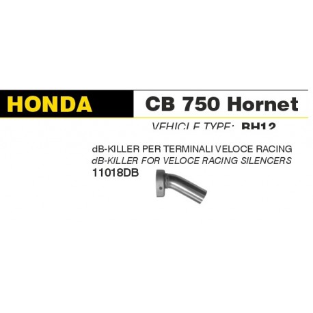 DB KILLER echappements ARROW veloce HONDA CB 750 HORNET