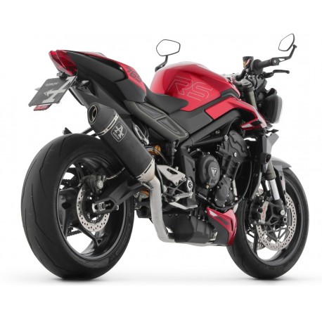 ligne d'Echappement ARROW VELOCE homologué TRIUMPH STREET TRIPLE RS 2023