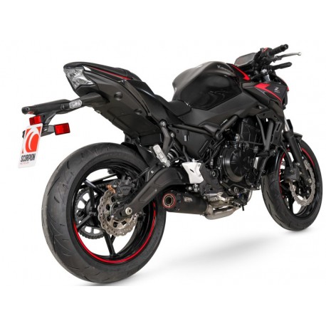 Ligne d'Echappement SCORPION red power KAWASAKI Z650 2020-2023