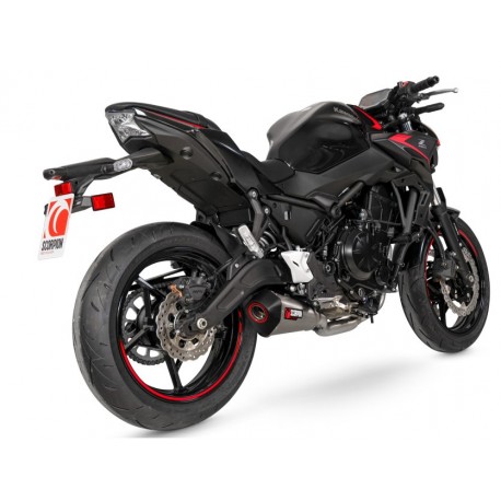 Ligne d'Echappement SCORPION Serket Taper KAWASAKI Z650 2020-2023