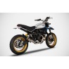 Echappement Zard Zuma Ducati 800 SCRAMBLER Desert Sled 2021 0