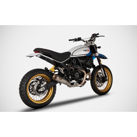 Echappement Zard Zuma Ducati 800 SCRAMBLER Desert Sled 2021