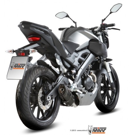 Ligne complète d'échappement moto MIVV SUONO YAMAHA MT-125 YZF-R 125