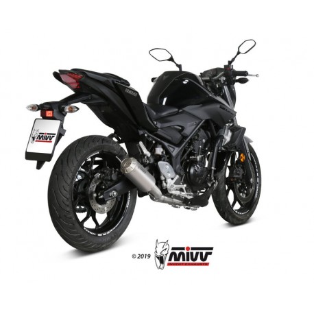 Ligne d'Echappement MIVV MK3 YAMAHA YZF-R3 2015-2021 MT-03 2016-2021
