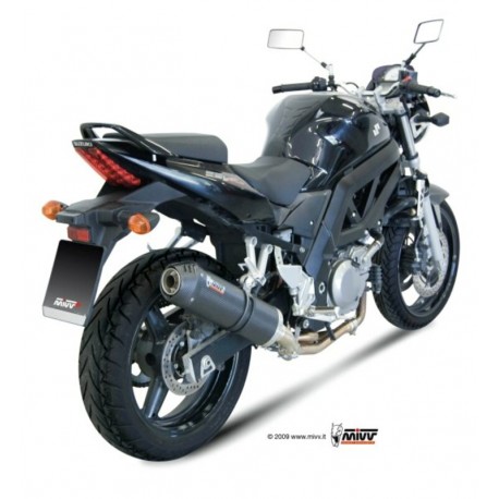 Echappement avec demi ligne MIVV Oval SUZUKI SV 650 2004