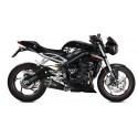 Echappement MIVV DELTA RACE TRIUMPH 765 STREET TRIPLE 2017-2022