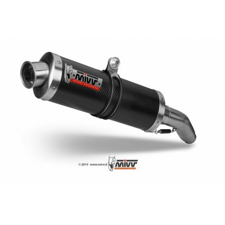 Echappement MIVV Oval YAMAHA TDM 900
