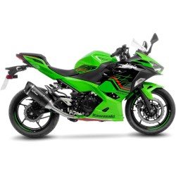 Pot d'échappement LEOVINCE FACTORY S KAWASAKI Z400 / 500 - NINJA 400 / 500 2018-2024