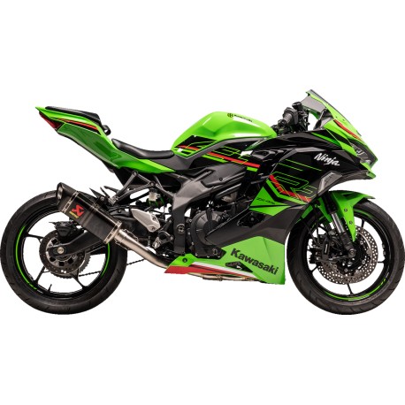 Ligne complète d'Echappement AKRAPOVIC RACING LINE KAWASAKI ZX-4R 2024