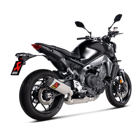 Ligne complete d'Echappement homologuée AKRAPOVIC homologuée YAMAHA MT-09 2024