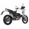 Echappement AKRAPOVIC titane DUCATI DESERT X 950 2022-2024 1