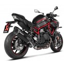 Echappement AKRAPOVIC titane noir homologué KAWASAKI Z H2 2020-2024