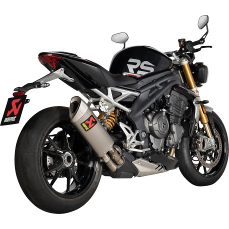 Échappement moto AKRAPOVIC TRIUMPH SPEED TRIPLE 1200 RS SPEED TRIPLE 1200 RR 2021-2024