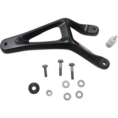 patte d'échappement carbone AKRAPOVIC KAWASAKI ZX10R ZX10RR 2021-2024 patte d'échappement carbone AKRAPOVIC KAWASAKI ZX10R ZX10RR 2021-2024