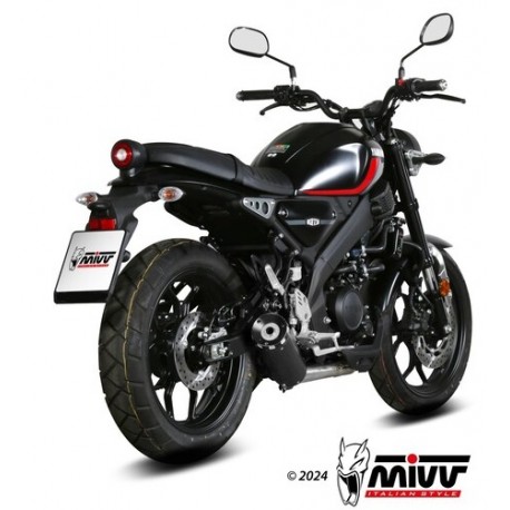 ligne d'Echappement MIVV HR-1 YAMAHA XSR 125 2022-2024