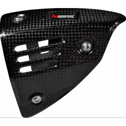 Protection carbone pot d'Echappement AKRAPOVIC ITALJET DRAGSTER