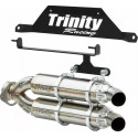 Echappement quad TRINITY RACING POLARIS RZR PRO 2000 R 2022-2024