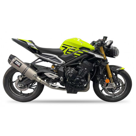 Ligne d'Echappement IXIL CARRERA VTI TRIUMPH 765 STREET TRIPLE 2017-2023