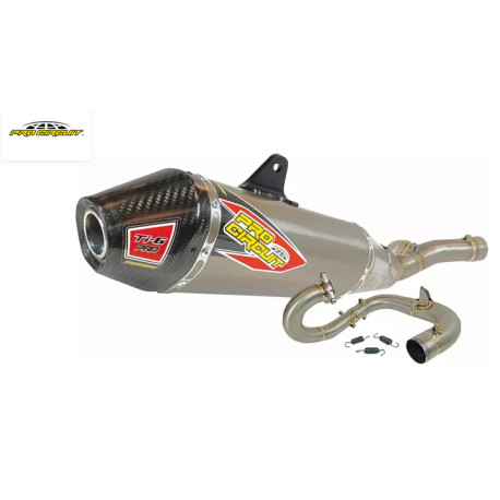 Ligne pot d'Echappement PRO CIRCUIT TI6 PRO YAMAHA YZF 450 2023-2024