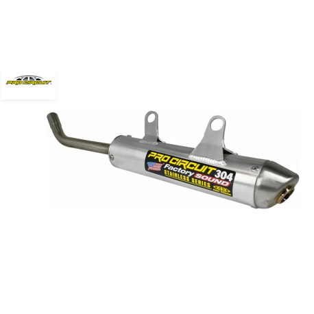 Silencieux pot d'Echappement PRO CIRCUIT 304 FACTORY SOUND HUSQVARNA TC 125 KTM SX 125 2023 Silencieux pot d'Echappement PRO CIRCUIT 304 FACTORY SOUND HUSQVARNA TC 125 KTM SX 125 2023