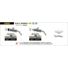 Echappement ARROW INDY RACE embout carbone VOGE VALICO 900 DSX 2024 2