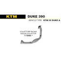 Collecteur racing échappement ARROW KTM 390 DUKE 2024