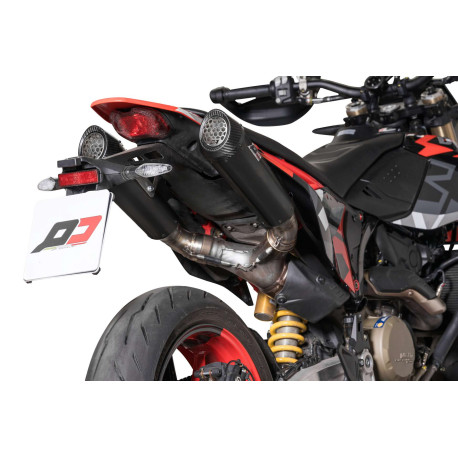 Echappement Qd Exhaust Tri-cone DUCATI HYPERMOTARD 698 MONO / MONO RVE 2024-2025