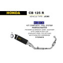 ligne d'Echappement ARROW THUNDER HONDA CB 125 R 2024