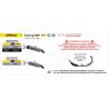 Echappement ARROW INDY RACE EVO APRILIA 660 TUAREG 2025 2
