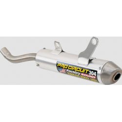 Pot d'Echappement PRO CIRCUIT 304 FACTORY SOUND KAWASAKI KX 125 1988-1989