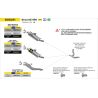 Echappement ARROW INDY RACE EVO DUCATI DESERT X 950 2022-2025 1