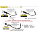 Ligne d'échappement compétition ARROW TRIUMPH STREET TRIPLE 765 RS 2023-2024