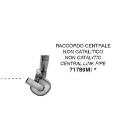 Raccord pot d'Echappement décatalysé ARROW DUCATI SCRAMBLER 800 2023-2024