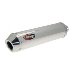 Pot d'échappement SCORPION OVAL ROND HONDA CB 600 HORNET 1998-2002