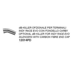 Db killer pot d'échappement ARROW INDY RACE EVO embout carbone