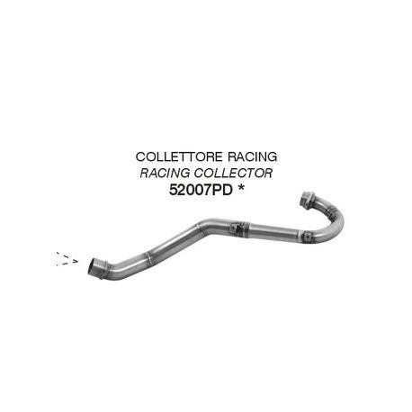 Collecteur racing d'Echappement ARROW APRILIA RX 125 SX 125 2025