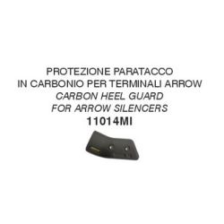 Pare-chaleur pot d'échappement carbone ARROW MOTO MORINI X-CAPE 700 2025