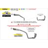 Ligne d'échappement compétition ARROW HONDA CBR 600 RR 2024-2025 2