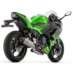 Ligne complète pot d'Echappement homologué ARROW VELOCE KAWASAKI Z650 NINJA 650 35kw 650 VERSYS 2024-2025