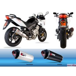 Pot d'échappement scorpion serket red power CBF 600 N/S 2006-2013