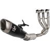 Ligne complete d'Echappement AKRAPOVIC RACING LINE TRIUMPH 660 TRIDENT 2021-2025 2