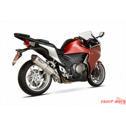 Pot d'échappement SCORPION RED POWER HONDA VFR1200F 2010-2014 sans bagaerie