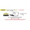 Ligne complète d'échappement racing ARROW ICON YAMAHA TRACER 7 TRACER 7 GT 2025 2
