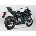 Echappement AKRAPOVIC Carbone CF MOTO 450 SR 450 NK 2024-2025