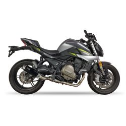 Ligne complète pot d'Echappement IXIL RC3B RACE XTREM BLACK QJ MOTOR SRK 700